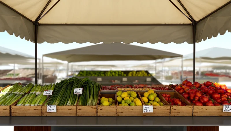 Farmers Market Stall